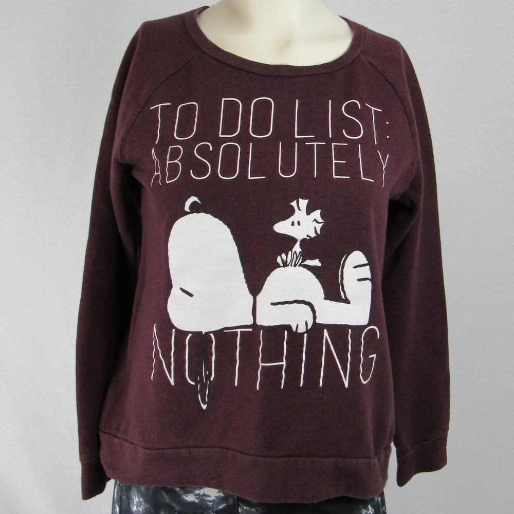 Snoopy Lazy Day Sweatshirt Peanuts